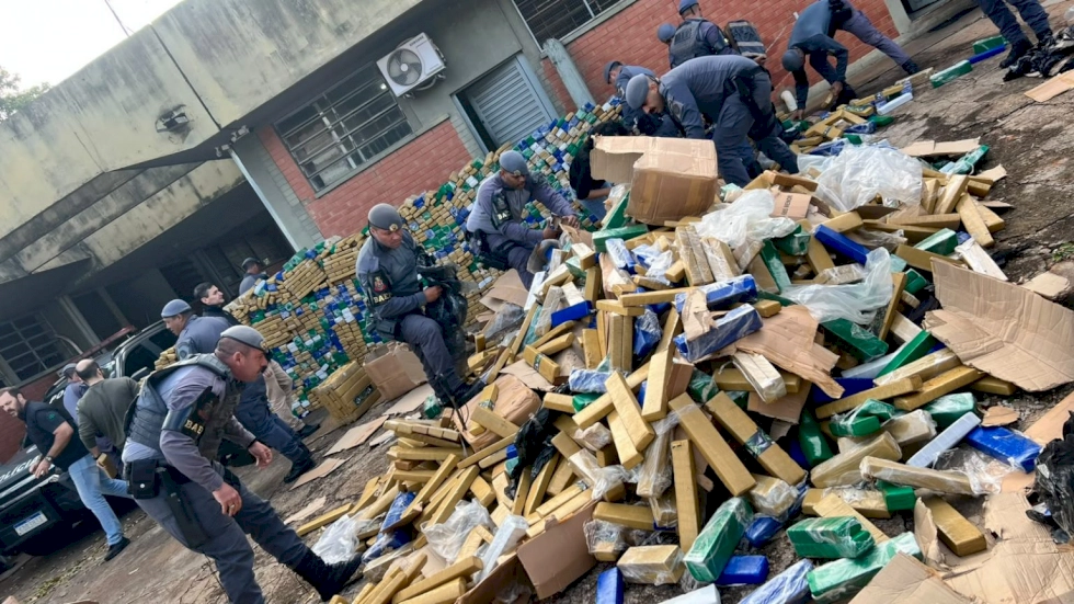 Morador em Fátima do Sul é preso com mais de 4 toneladas de maconha em São Paulo