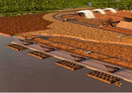 Maior porto de minério em MS vai duplicar capacidade>