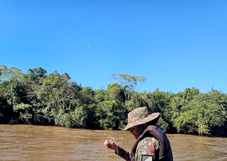 Operação Pesca Legal: 2º BPMA Intensifica Patrulhamento Fluvial no Rio Dourados