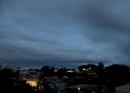 S&aacute;bado segue sob alerta de tempestade e granizo em Mato Grosso do Sul