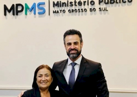 Prefeita de Jateí mantém encontro com Procurador Geral do Ministério Público de MS>