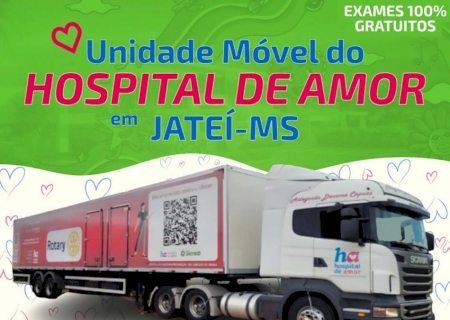 Prevenção ao câncer: Jateí vai receber Carreta do Hospital de Amor em agosto>