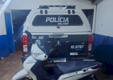 PM de Vicentina apreende adolescente por direção perigosa