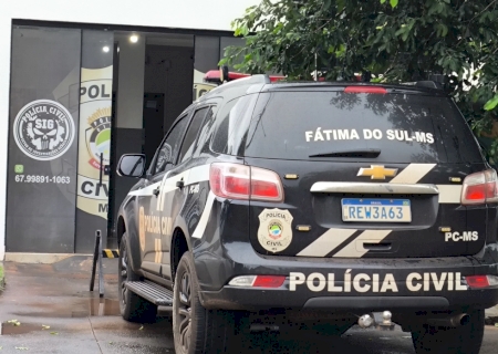 Polícia Civil cumpre mandado de prisão contra condenado por roubo em Fátima do Sul>