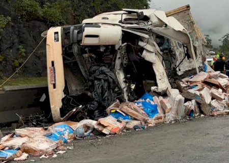 Campo-grandense morre em acidente com carreta na BR-277 no Paraná