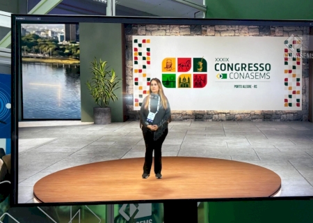Atenção às pessoas: Vicentina no Congresso do Conselho Nacional de Secretarias Municipais de Saúde>